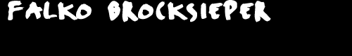 Falko Brocksieper Falko Brocksieper